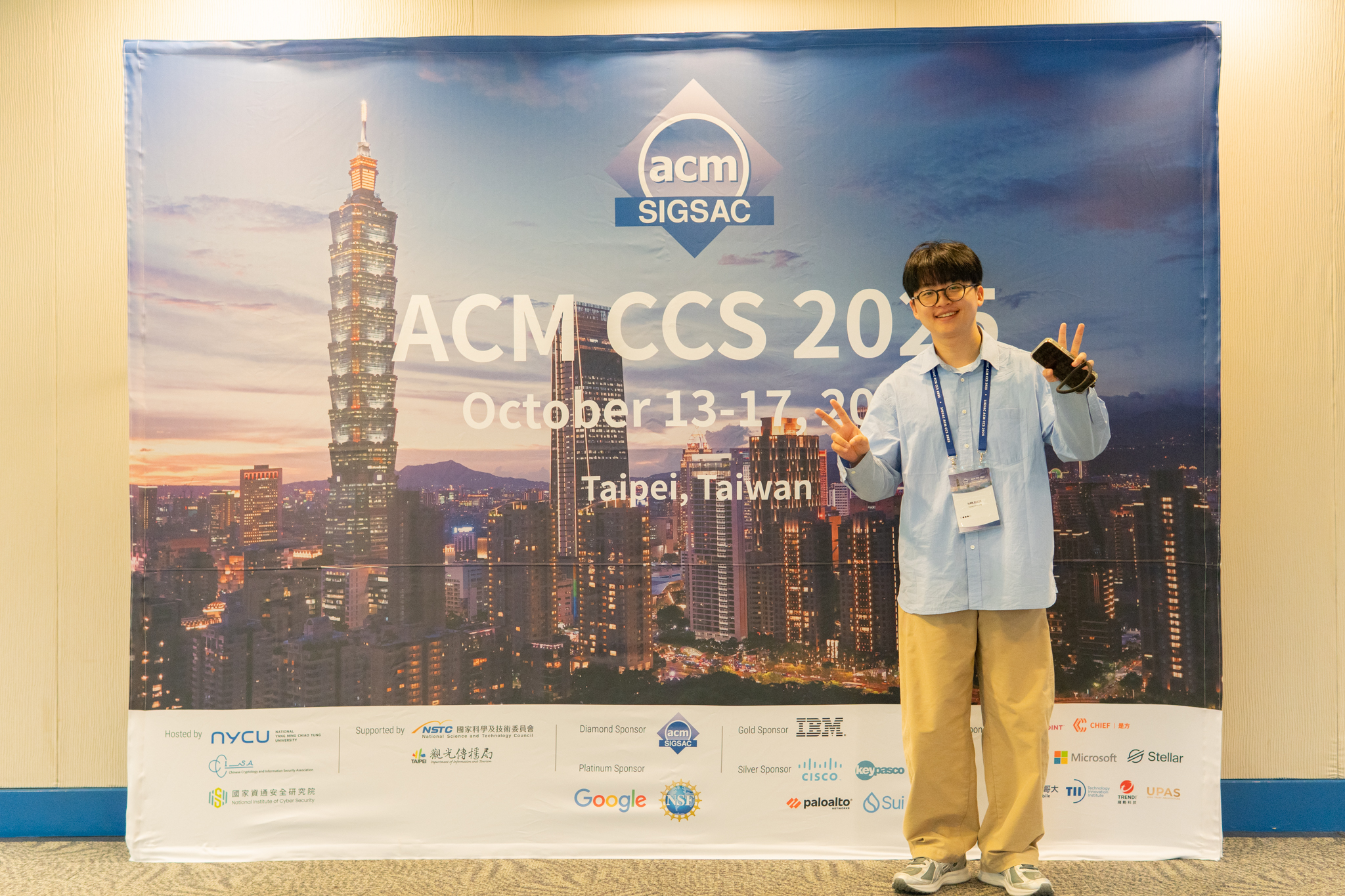 2025 ACM CCS (Taiwan)